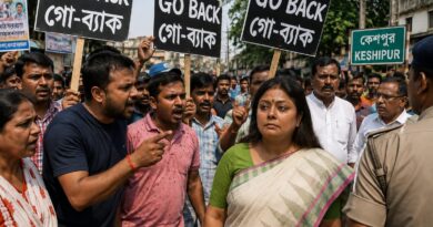 নিজের গড় কেশপুরেই ‘গো-ব্যাক’ স্লোগান শিউলি সাহাকে!!!