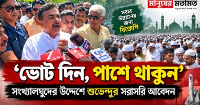 হিন্দুদের দল ভাবেন?সংখ্যালঘুদের উদ্দেশে শুভেন্দুর বড় বার্তা,ভোটের আগে বাড়ল চর্চা