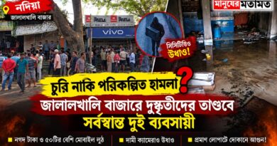 লুঠের পর আগুনের ছাপ,দুই ব্যবসায়ীর সর্বনাশ—জালালখালিতে রাতের রহস্য কী?