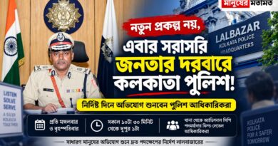 মঙ্গলবার-বৃহস্পতিবার ‘জনতার দরবার’! অভিযোগ শুনতে মাঠে নামবেন পুলিশকর্তারা,জারি নয়া নির্দেশ