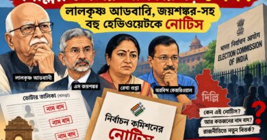 আডবানি থেকে জয়শঙ্কর,ভোটার তালিকা নিয়ে একাধিক হেভিওয়েটকে নোটিস! দিল্লিতে বাড়ছে রহস্য