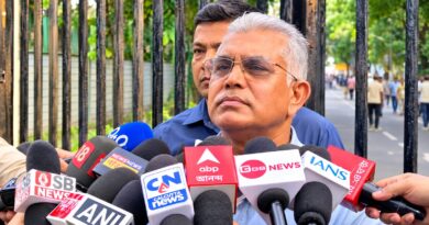 অনুব্রত-কাণ্ড থেকে ইন্দ্রনীল সেন,মিলন প্রধান—একাধিক ইস্যুতে মুখ খুললেন দিলীপ ঘোষ