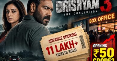 ‘দৃশ্যম ৩’-এর আগেই বক্স অফিসে ঝড়! ১১ লক্ষের বেশি টিকিট বিক্রি,৫০ কোটির ওপেনিংয়ের জল্পনা
