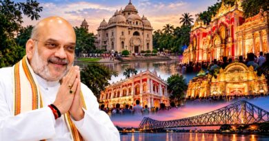 পুজোর আবহে বাংলায় অমিত শাহ,১৮ অক্টোবর বেলুড় মঠ-সহ চার পুজো মণ্ডপে দর্শন